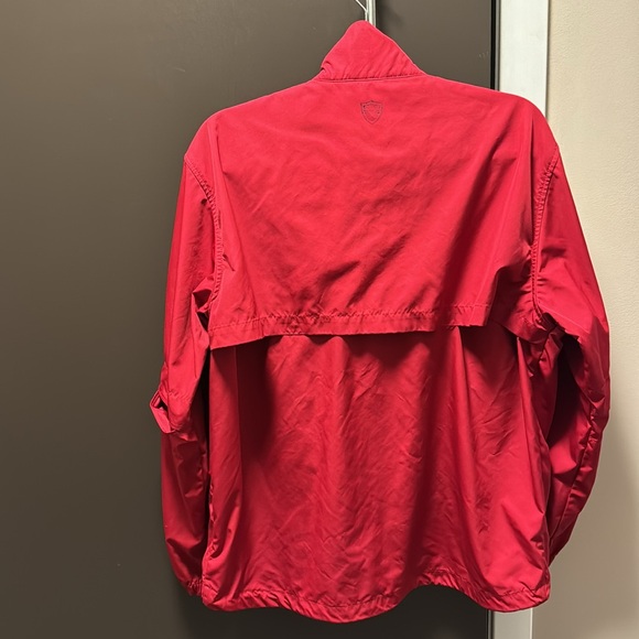 Polo Ralph Lauren Golf Windbreaker Jacket Red SizeM EUC Excellent Used Condition - Picture 7 of 8